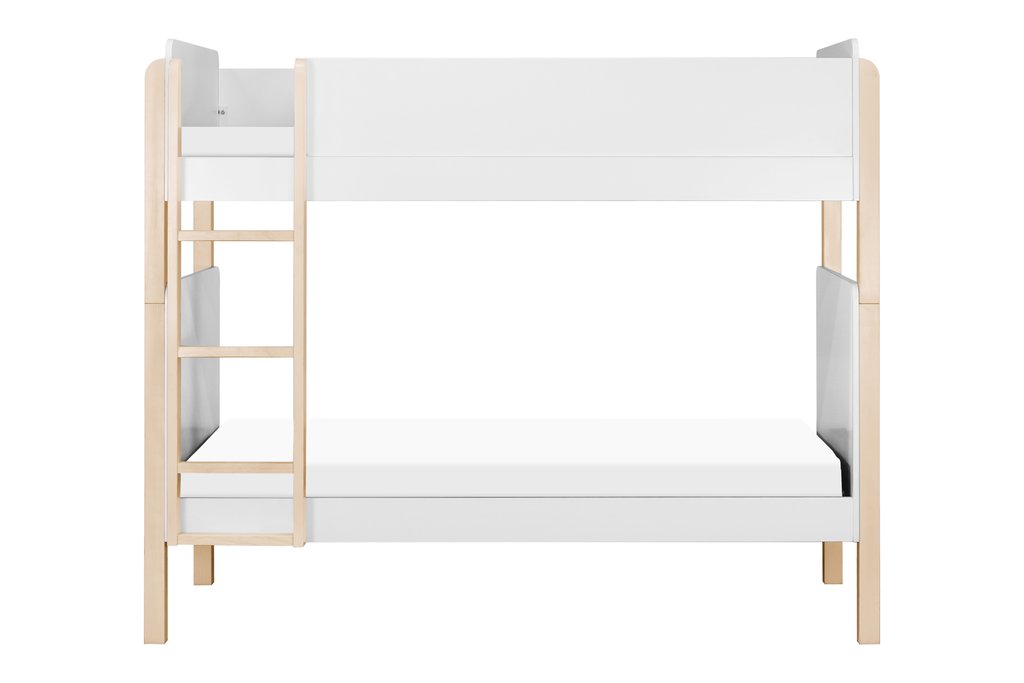 Babyletto Tip Toe Bunk Bed - Twin Over Twin Kids Bunk Bed with Ladder, Safety Rails & Modern Design | Perfect for Small Rooms, Shared Kids Bedrooms & Sleepovers