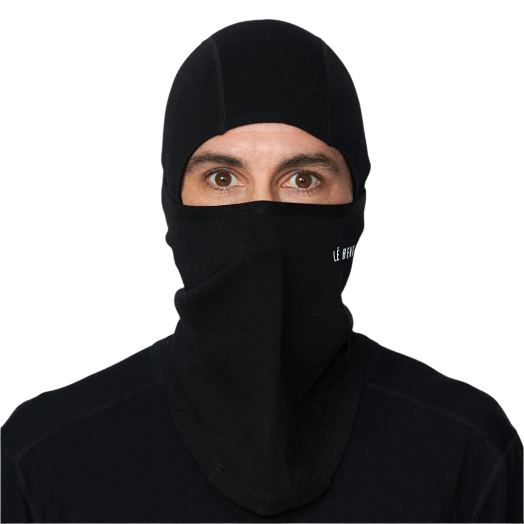 Le Bent Waffle Midweight Balaclava 2025 - Winter Face Mask for Skiing, Snowboarding & Outdoor Activities - Cold Weather Gear for Men & Women