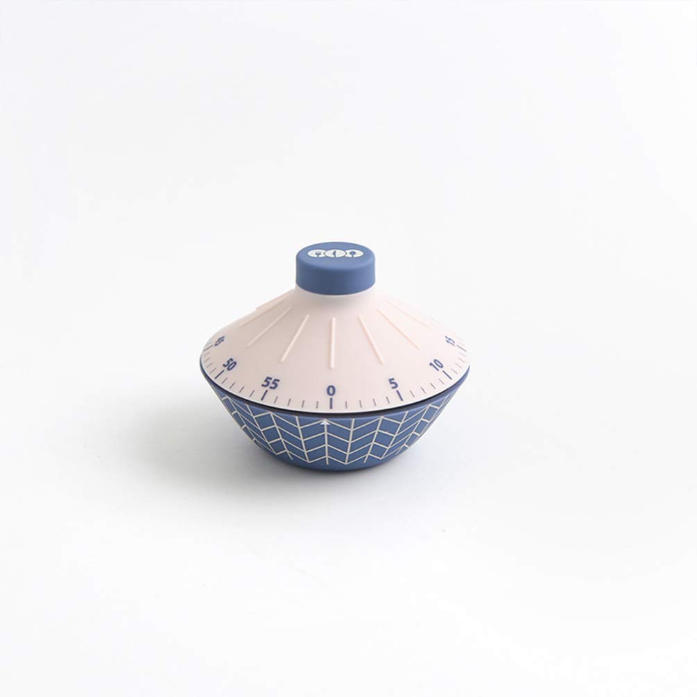 Vintage Wind-Up Kitchen Timer - Cabilock Small Unique Mechanical Cooking Timer for Women & Kids - Old Fashioned Rotating Alarm Clock - Perfect for Baking, Cooking, and Kids' Time Management Activities