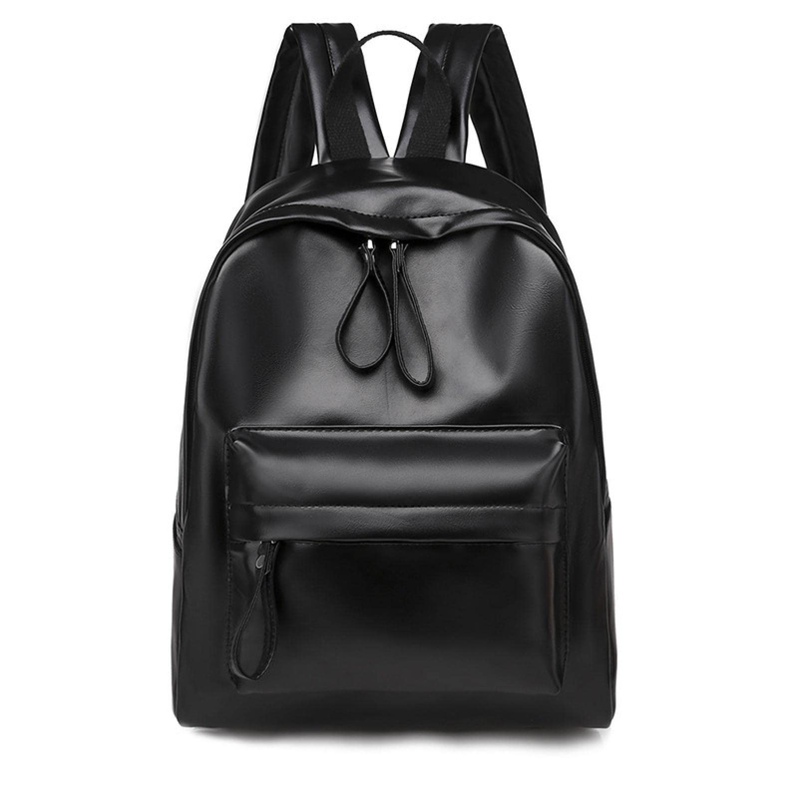 Stylish XKUN Women's Leather Backpack - Large Capacity Laptop Bag for School, Work & Travel | Durable Book Bag for Teen Girls & College Students | Perfect for Commuting, Campus Life & Business Trips