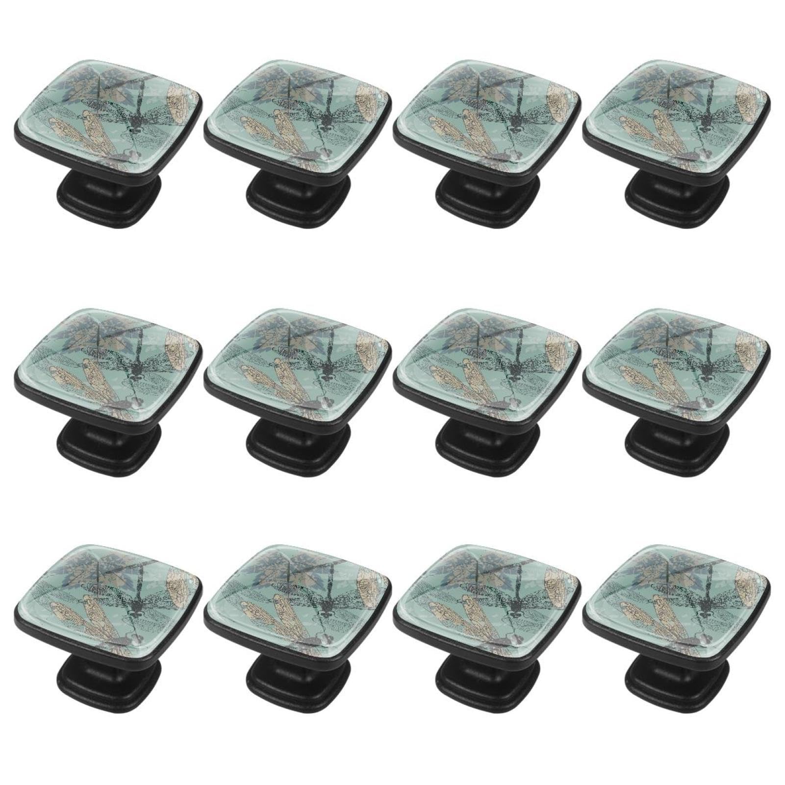 12Pcs Maple Leaf & Animal Cabinet Handles - Elegant Drawer Knobs for Dressers, Kitchen Cabinets & Furniture (Easy Installation, Durable Hardware) - Perfect for Home Renovation & DIY Projects