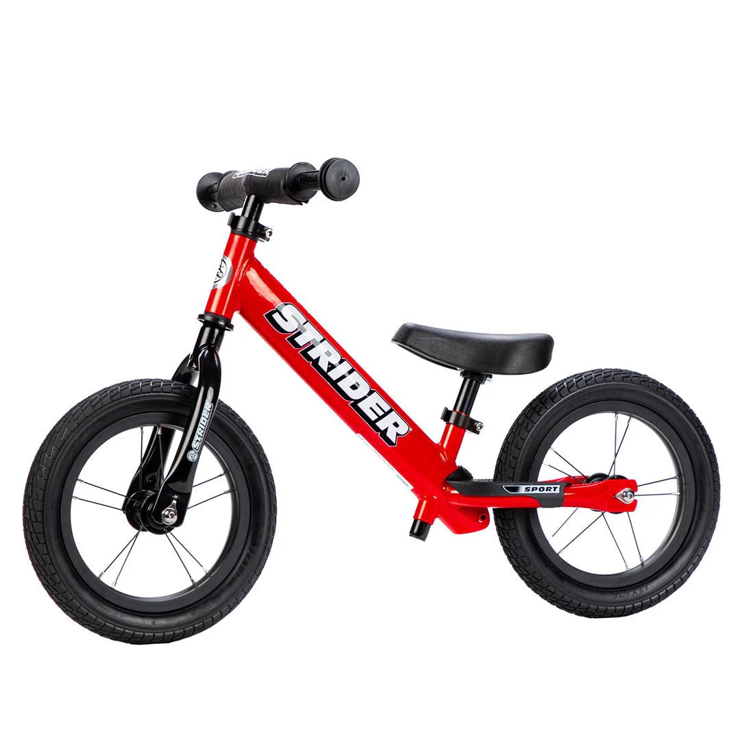 Strider 12 High Traction Wheel & Tire Set for Kids Balance Bikes - Durable Replacement Wheels for Outdoor Play, Park Rides & Learning to Ride