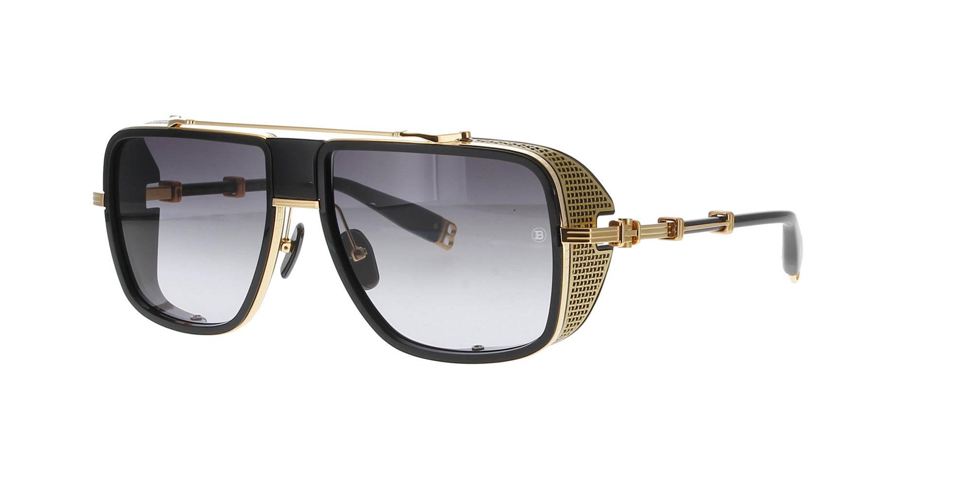 Balmain O.R. BPS104 Luxury Unisex Sunglasses - UV Protection Polarized Lenses for Driving, Beach & Outdoor Activities