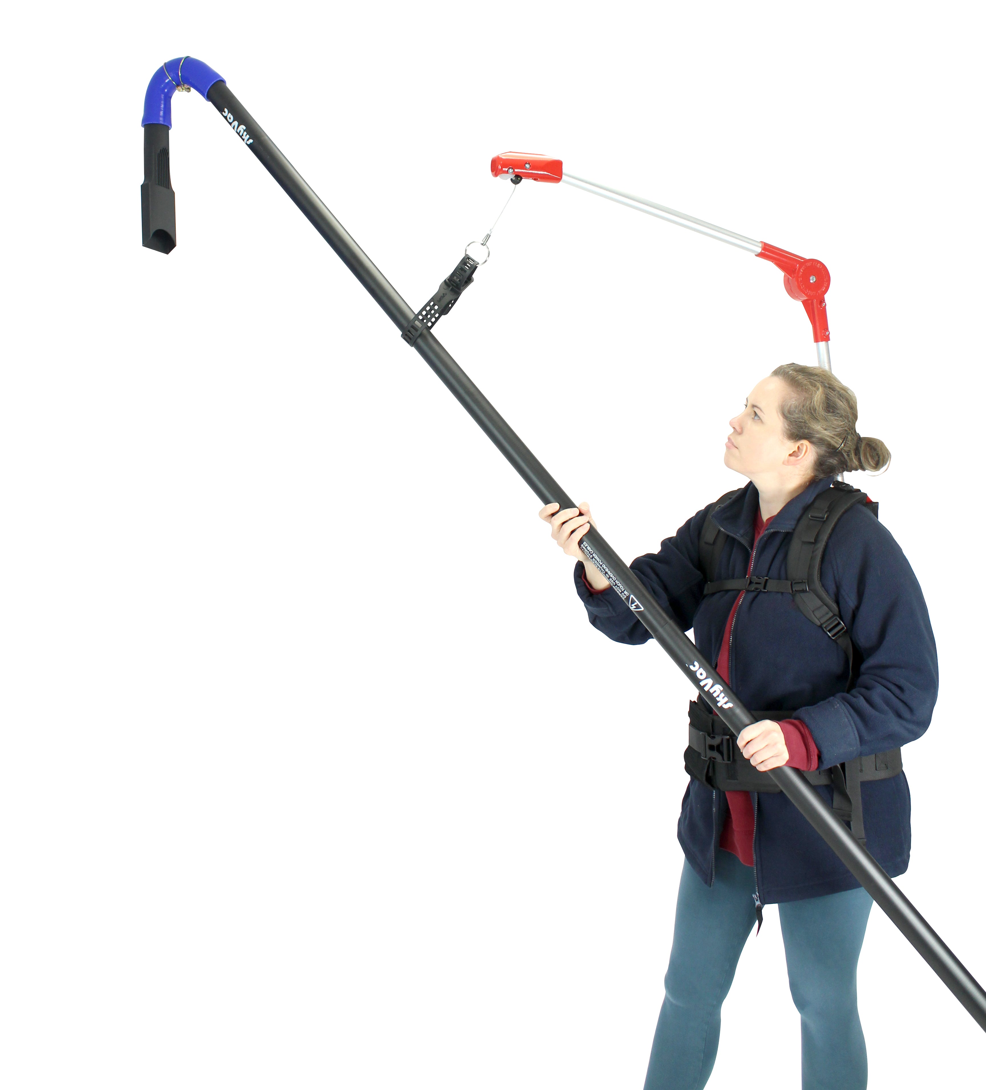 SkyVac Harness - Professional Safety Harness for Window Cleaning & Rooftop Work - Durable Fall Protection Gear for High Altitude Jobs