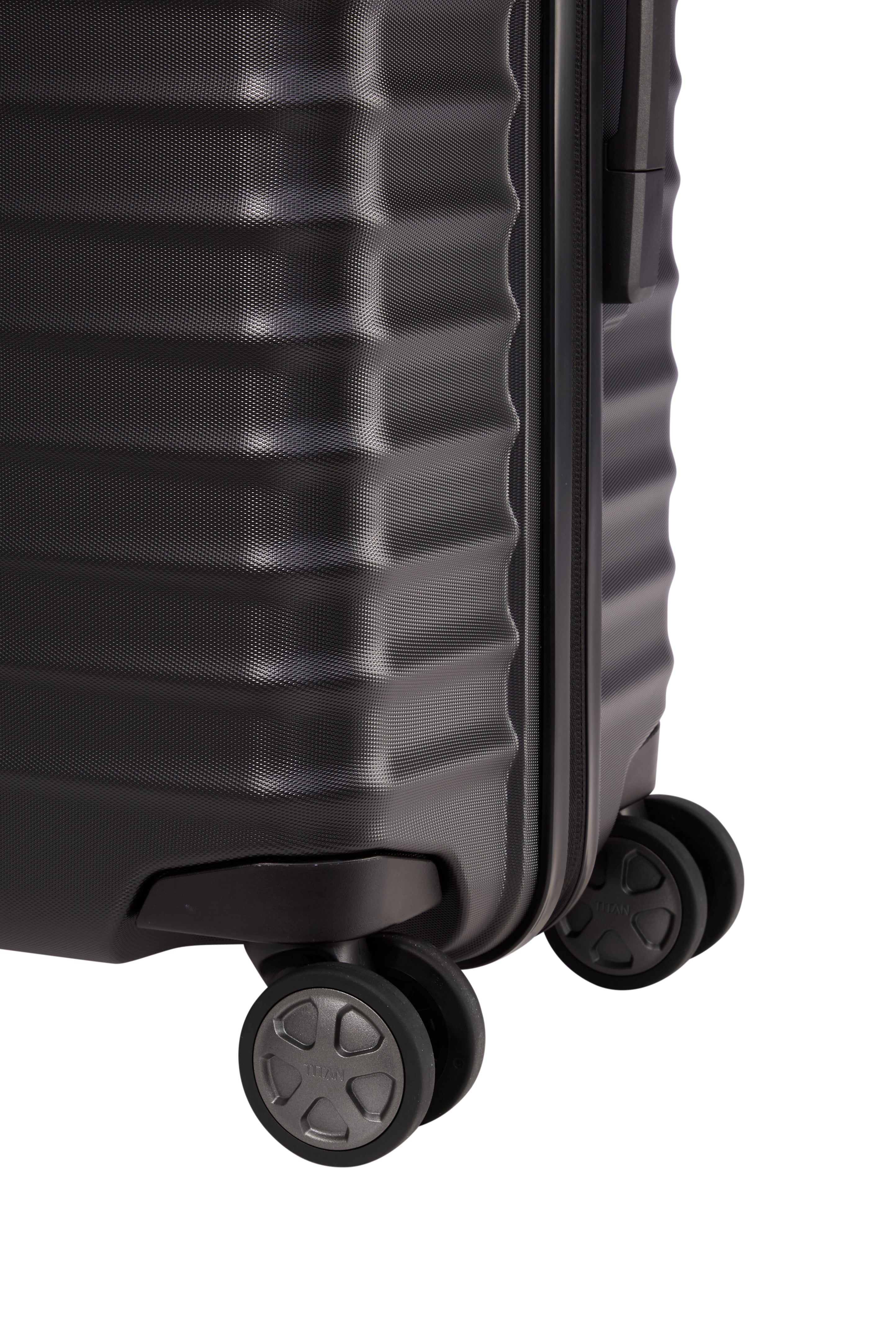 Titan LITRON Trolley Medium Luggage - Lightweight Carry-On Suitcase for Travel, Business Trips & Weekend Getaways | Durable Spinner Wheels & Smooth Rolling Design