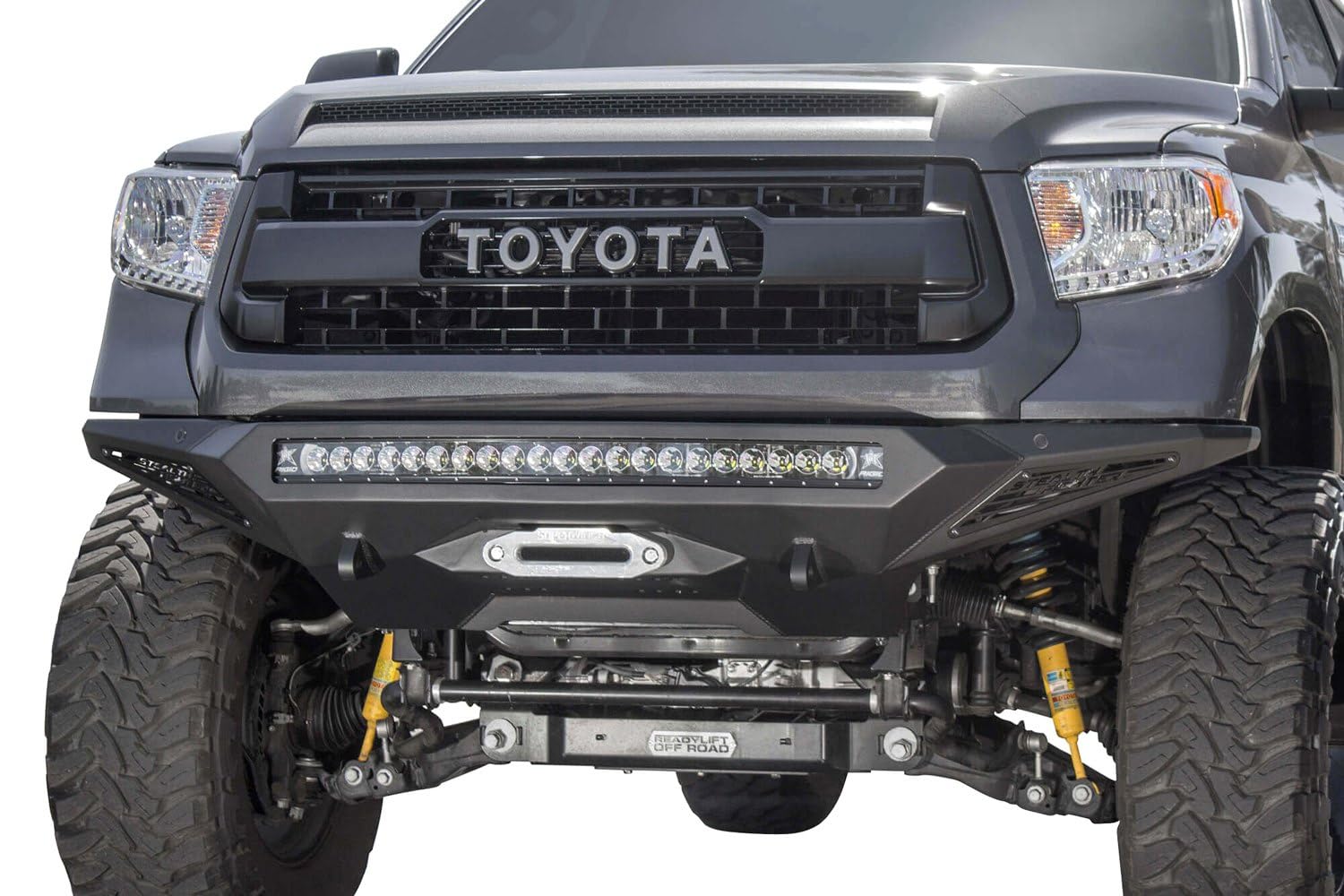 Stealth Fighter Front Bumper F741422860 - High-Performance Car Bumper for Off-Road & Street Racing | Perfect for Jeep Wrangler, Ford F150, Dodge Ram Upgrades