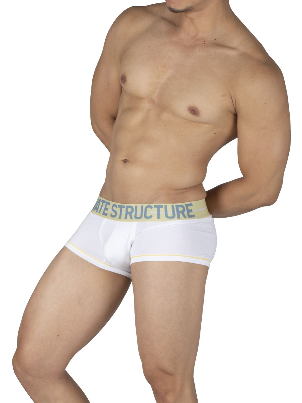 Private Structure Mo Lite Mid Waist Trunk - Breathable Comfort Underwear for Men | Perfect for Workout, Travel & Everyday Wear
