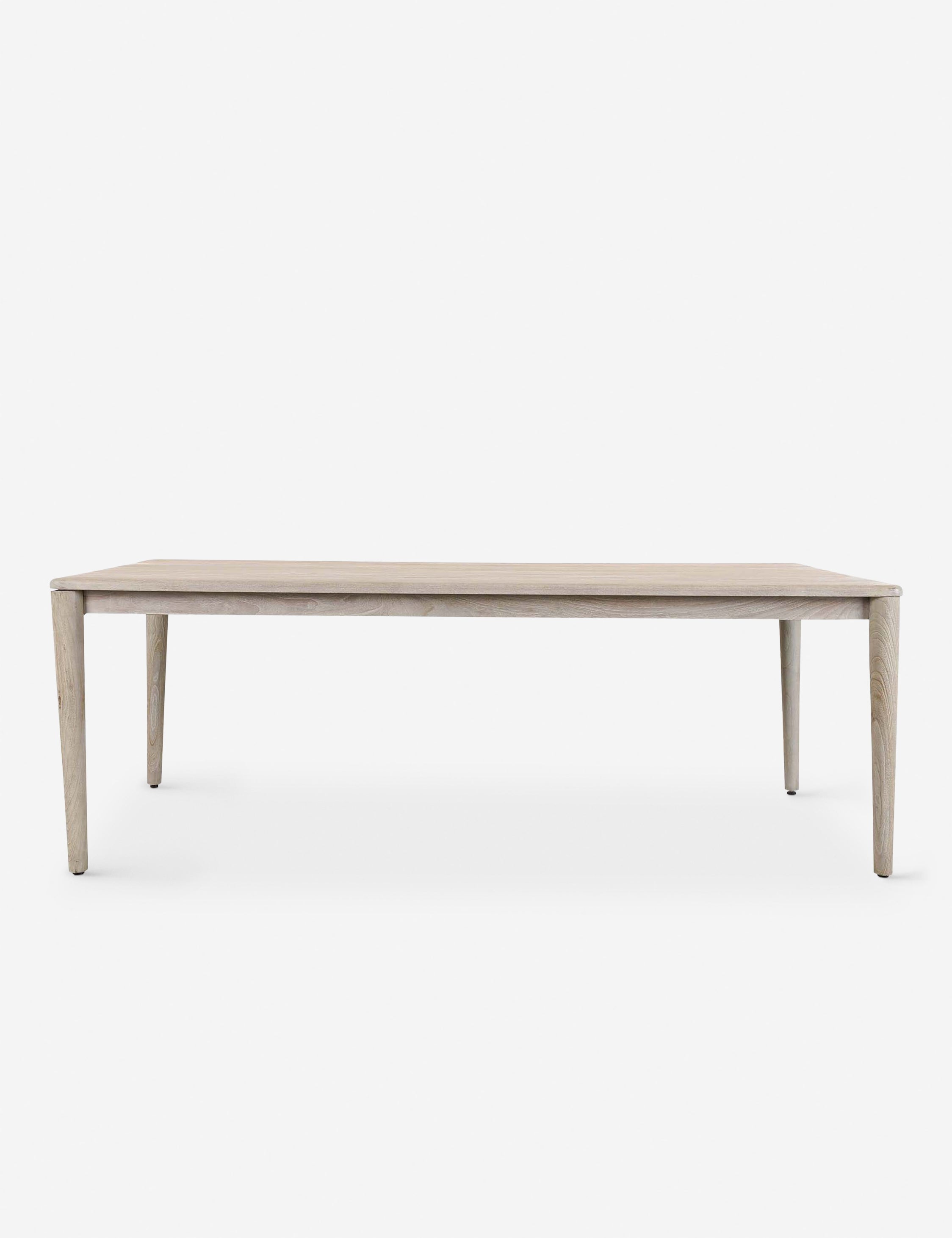 Bella Indoor Outdoor Dining Table - Patio, Garden, Backyard & Kitchen Use - Weather Resistant & Durable