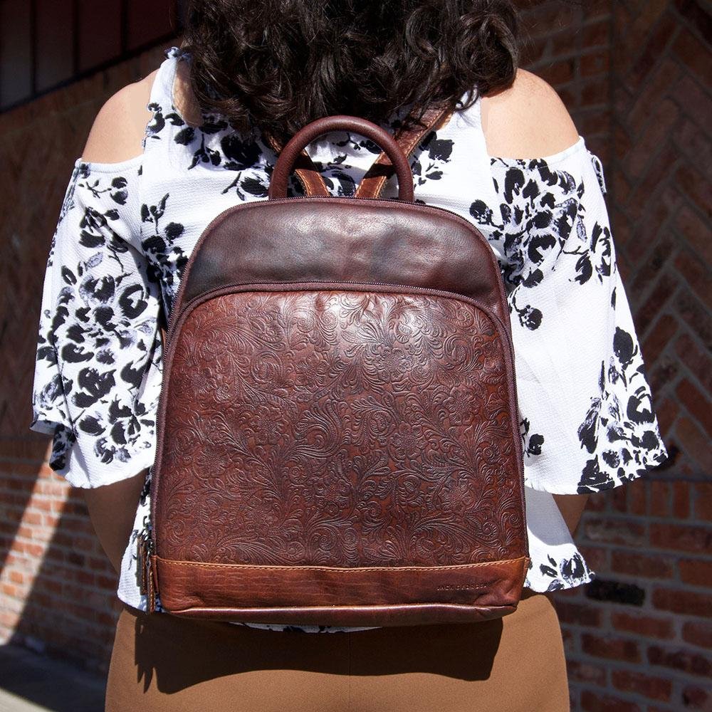 Voyager Floral Small Backpack for Women - Lightweight Mini Backpack Purse with Adjustable Straps | Perfect for Travel, Hiking, School & Everyday Use #FL835