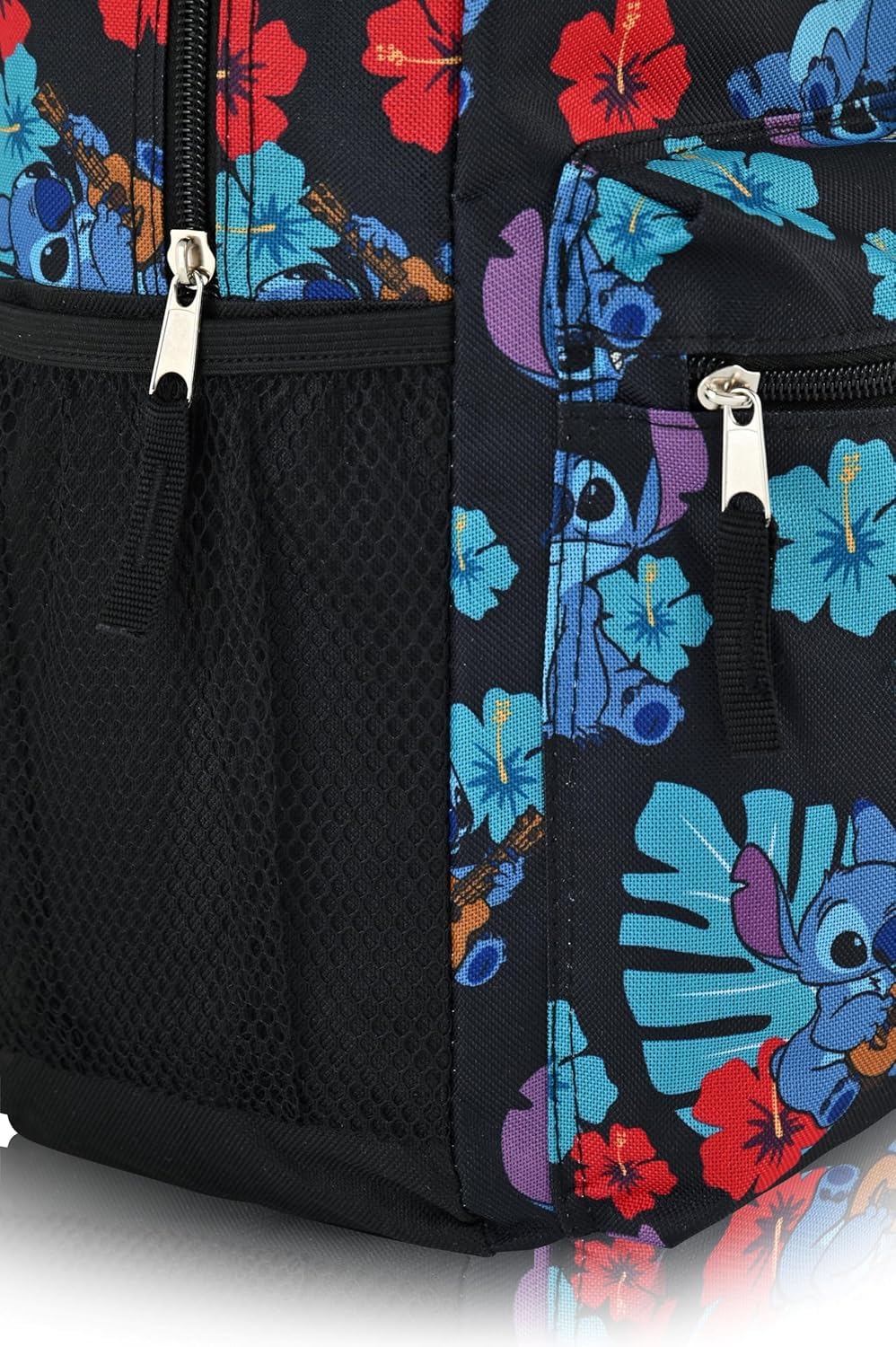 Disney Lilo and Stitch 16 Inch School Backpack Set - 3 Piece Bundle with Stitch School Bag, Stickers & More | Cute Back to School Supplies for Kids, Teens & College Students | Perfect for School, Travel & Everyday Use