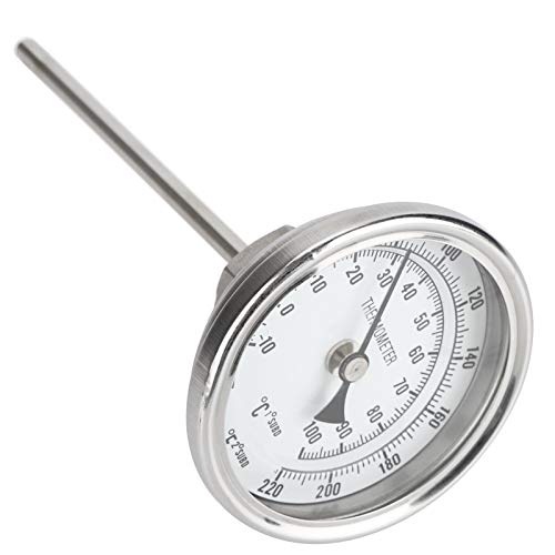 High Accuracy -10℃ to 100℃ Digital Thermometer for Cooking, Kettle & Stock Pot - Perfect for Brewing Tea, Coffee, Candy Making and Home Kitchen Use