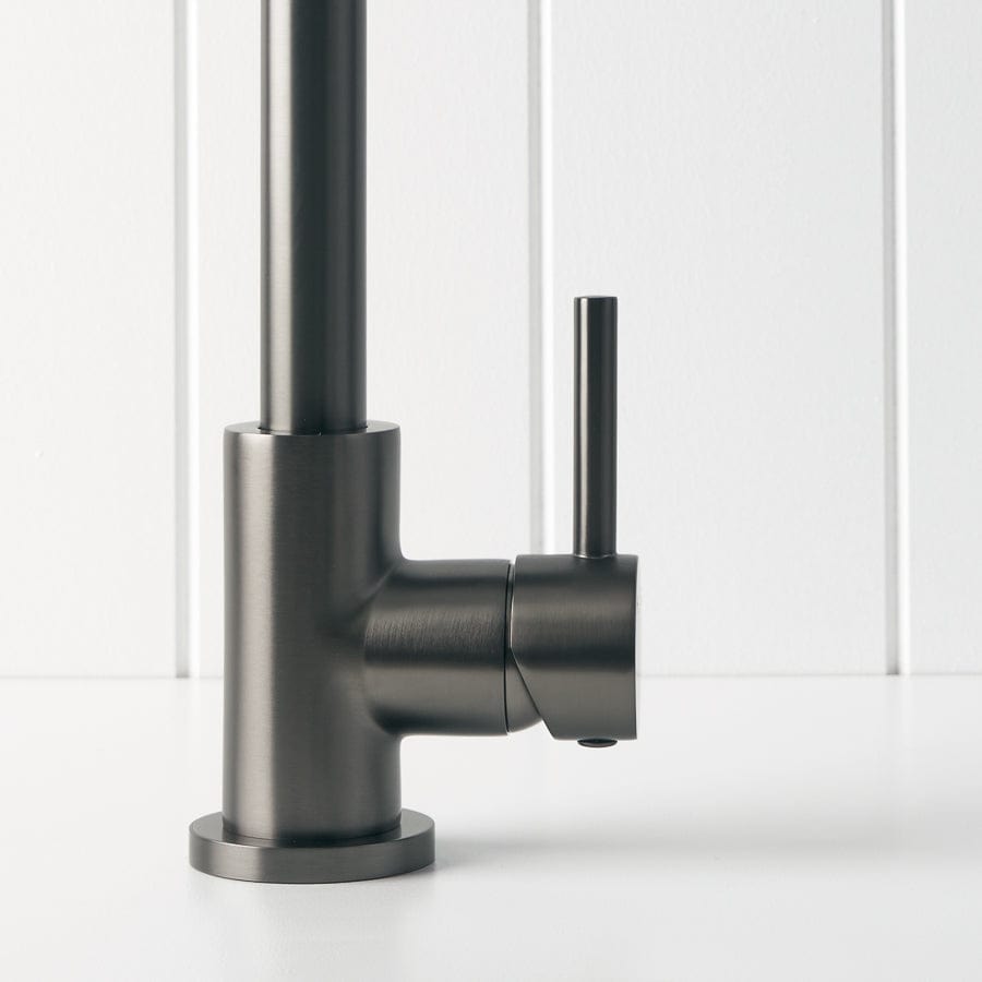 Premium Round Kitchen Mixer in Gunmetal Finish - Perfect for Baking, Cooking, and Mixing Ingredients