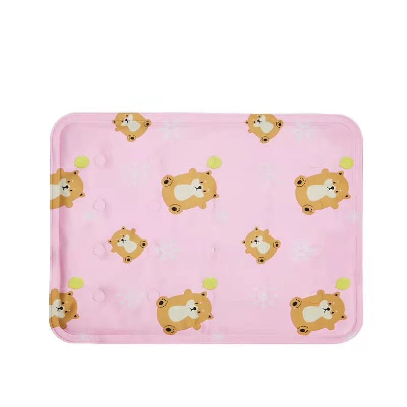 Self-Cooling Pet Mat for Rabbits, Hamsters, Guinea Pigs, Chinchillas & Cats - Ice Cooling Pad for Small Animals in Hot Weather - Perfect for Summer Use Indoors & Outdoors
