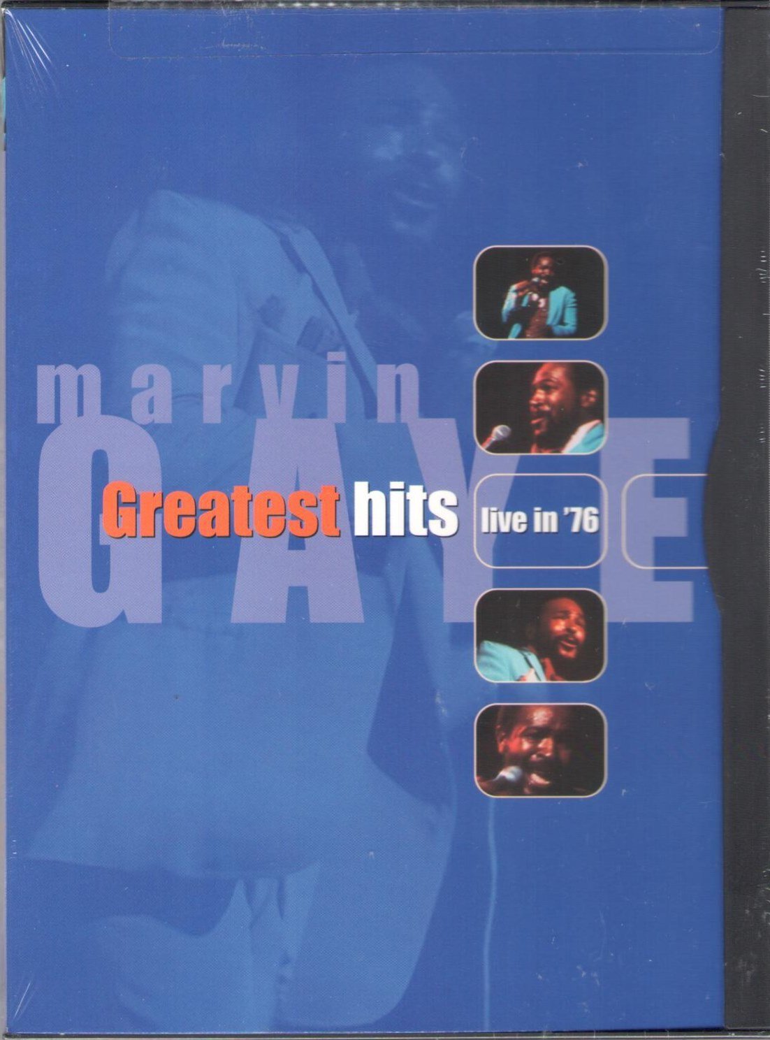 Marvin Gaye - Greatest Hits Live in '76 [DVD] | Classic Soul Music Concert | Perfect for Music Lovers & Collectors | Home Entertainment & Gift Idea