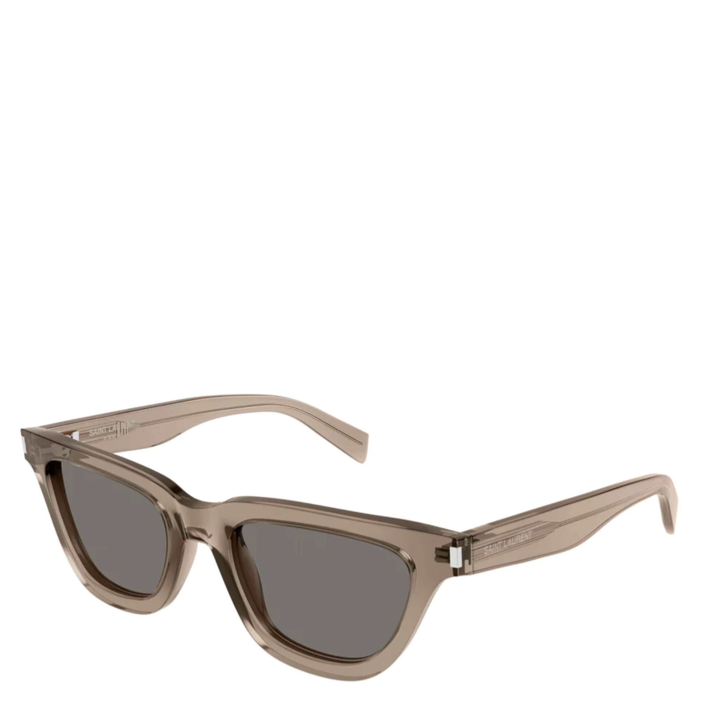 SL462 Acetate Sunglasses for Women - Translucent Brown Tortoise Shell Frame, UV Protection, Retro Cat Eye Style - Perfect for Beach, Driving, and Outdoor Activities
