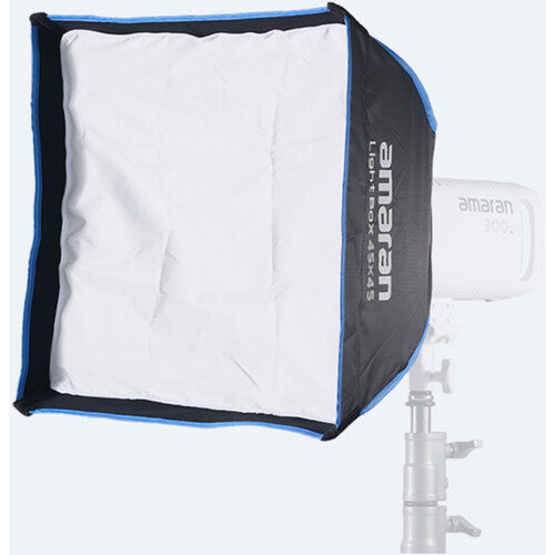 **45x45cm Amaran LED Softbox Light Box (1.5ft) - Perfect for Photography, Video Lighting, and Studio Portraits**