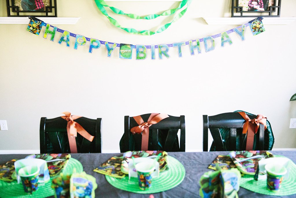 Teenage Mutant Ninja Turtles Birthday Party Banner - TMNT Themed Party Decorations for Kids Birthday Celebrations, Baby Showers & Special Events