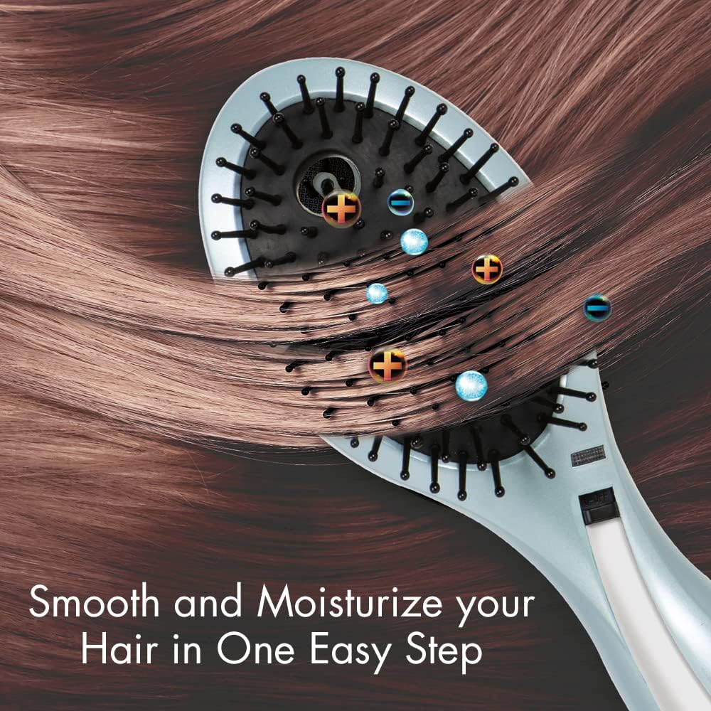 InfinitiPRO Conair SW90C Smoothwrap Smoothing Ion Brush - Professional Hair Styling Tool for Frizz Control & Shine - Perfect for Home & Salon Use