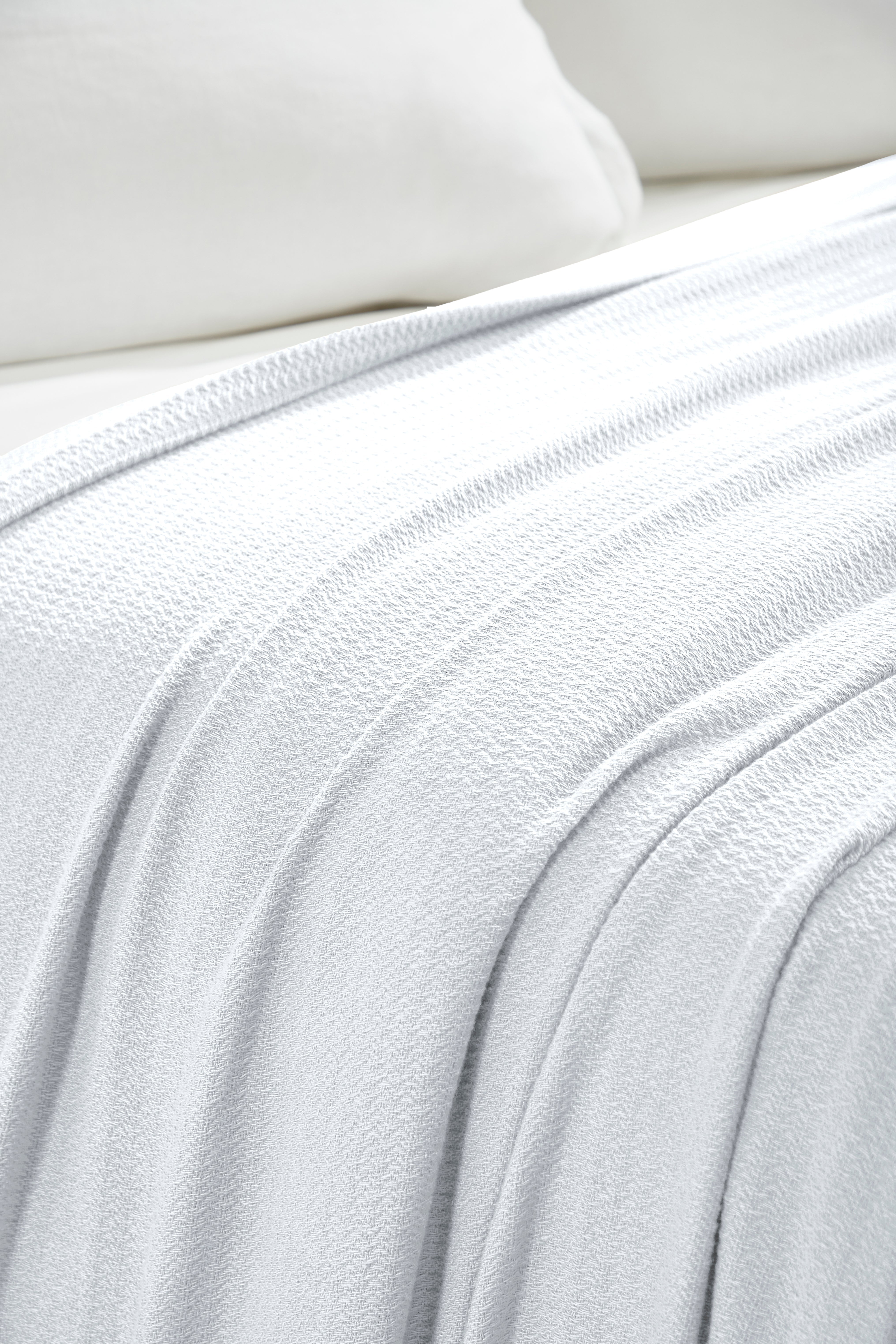 Premium Textured Cotton Waffle Weave Blanket - Soft & Breathable Throw for Bed, Sofa & Couch - Cozy Home Decor Gift for All Seasons
