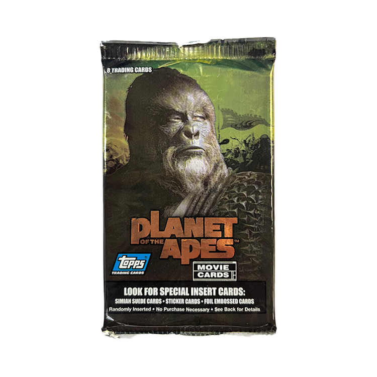 Topps Planet of the Apes Trading Cards - Collectible Movie Memorabilia for Fans & Card Collectors | Perfect for Display, Gifts, and Trading