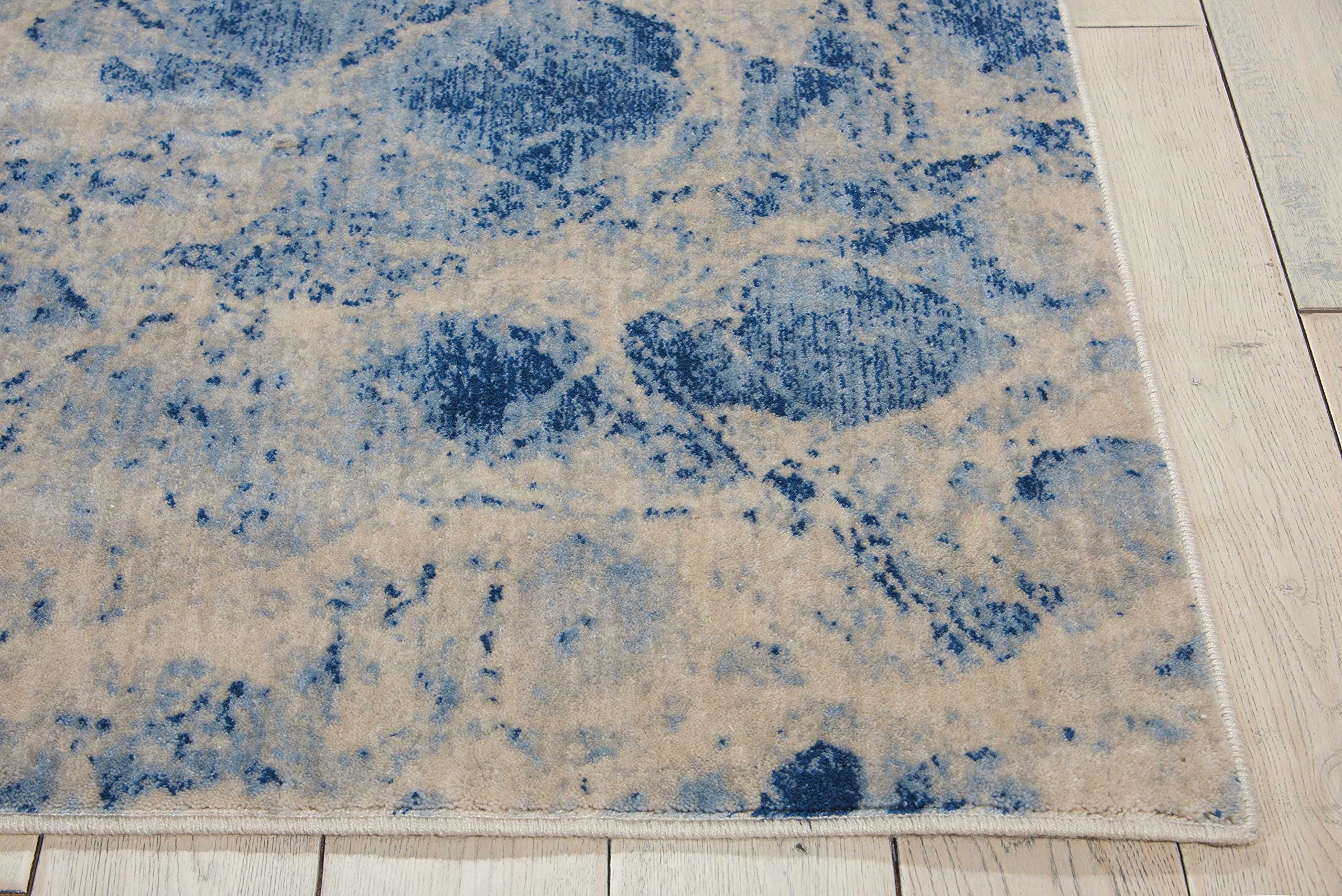 Nourison Somerset Modern Blue 7'9