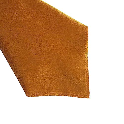 100-Pack Premium Gold Velvet Napkins 20x20 Inch - Elegant Wedding, Party & Dinner Decorations for Home Events, Catering & Table Setting Supplies