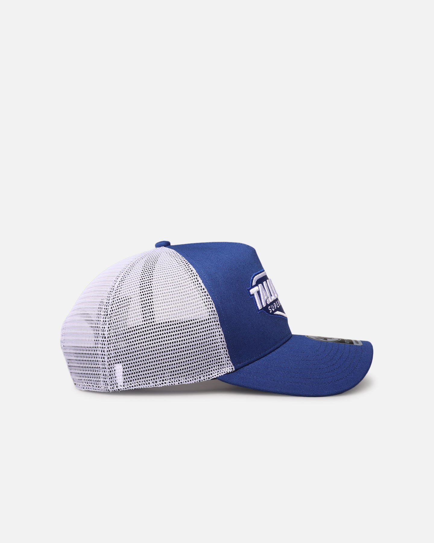 47 Brand Talladega Superspeedway 47 Offside DT Trucker Snapback Hat - Royal/White Adjustable Baseball Cap for NASCAR Fans, Racing Enthusiasts & Casual Wear