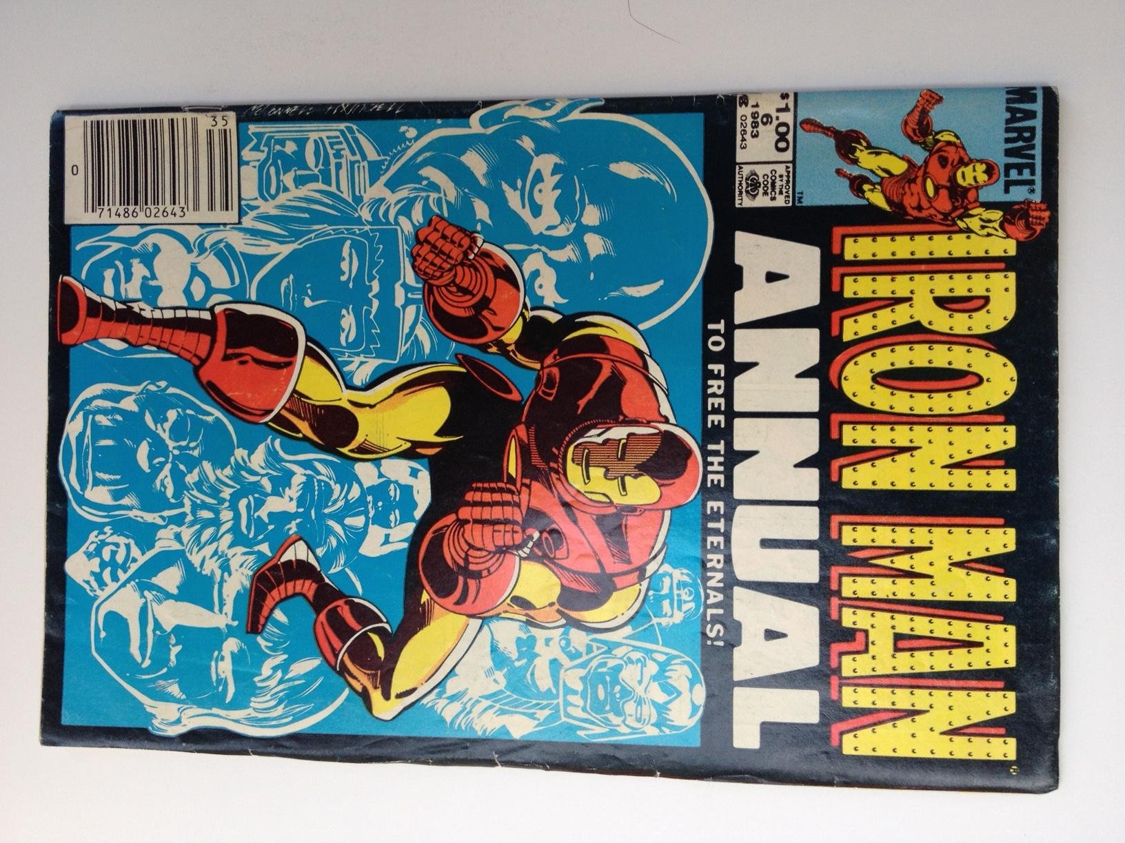 Iron Man Annual #6 Comic Book - 