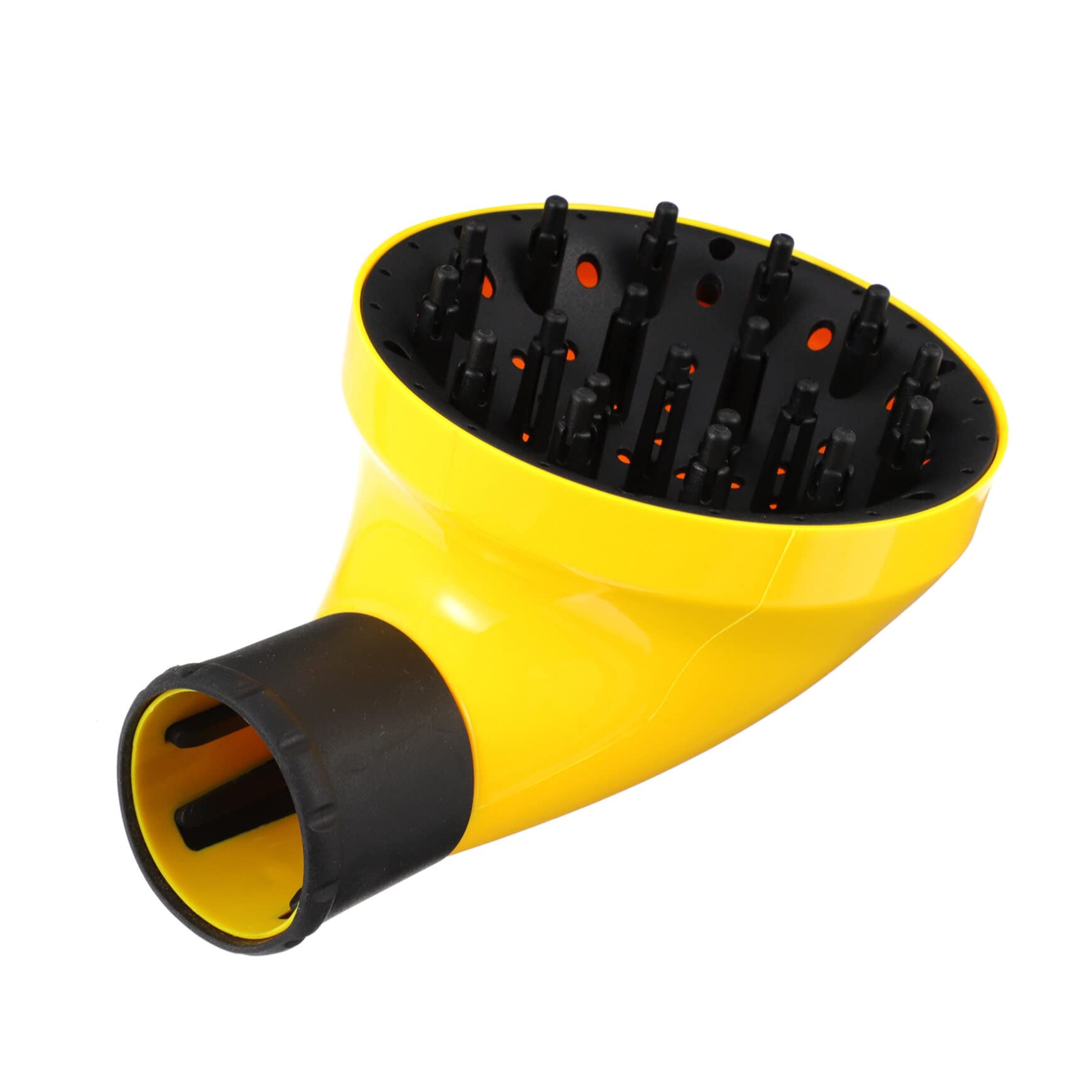 FRCOLOR Hair Dryer Diffuser for Curly & Fine Hair - Travel-Friendly Blow Dryer Attachment with Curl Enhancing Cover - Perfect for Home, Salon & On-the-Go Styling