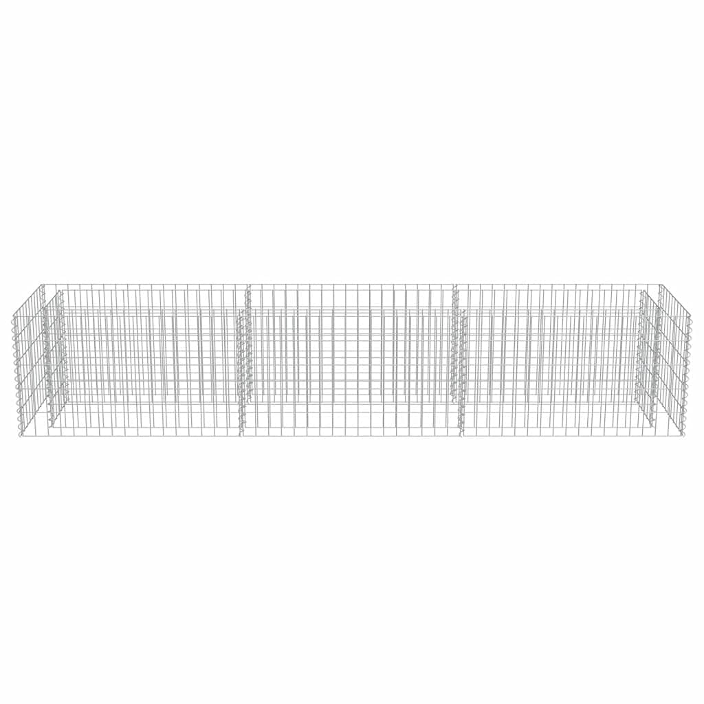 Galvanized Steel Gabion Raised Garden Bed Planter - 106.3