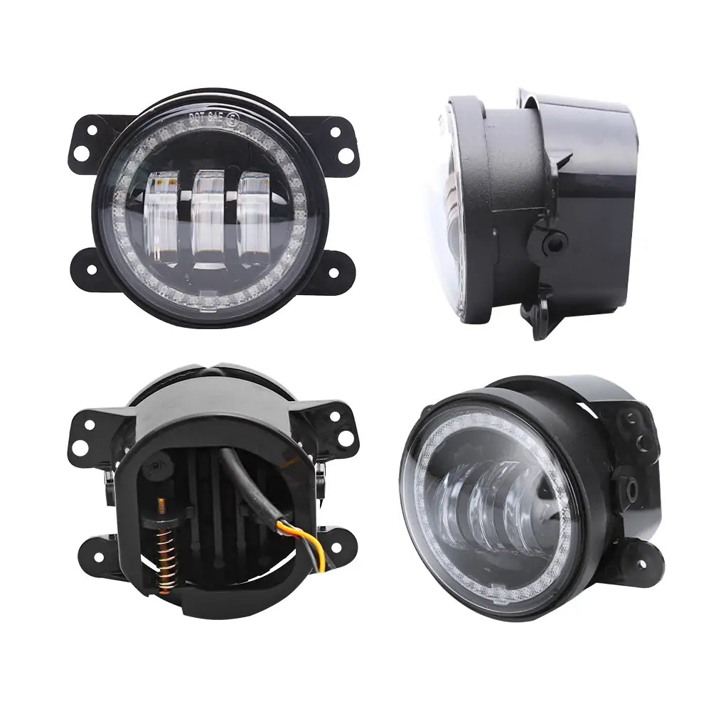 7 Inch RGB LED Headlights for Jeep Wrangler JK JL Gladiator - Waterproof Off-Road Lights with Multiple Color Modes, Perfect for Night Driving, Off-Roading & Custom Car Mods