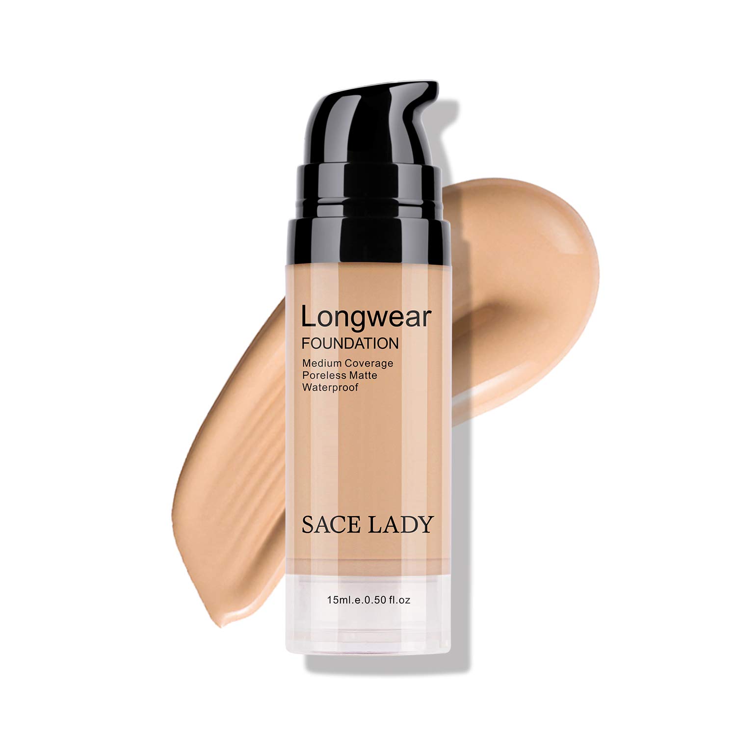 Flawless Matte Foundation & Full Coverage Concealer Set - Oil Control Loose Powder & Makeup Sponge Kit (4Pcs) | Waterproof Long-Lasting Natural Cosmetics for Women | Perfect for Daily Wear, Special Occasions & Photo Shoots