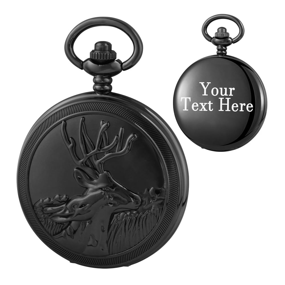 Vintage Steampunk Mechanical Hand-Wind Pocket Watch with Roman Numerals & Chain - Perfect for Collectors, Cosplay, and Gift Giving