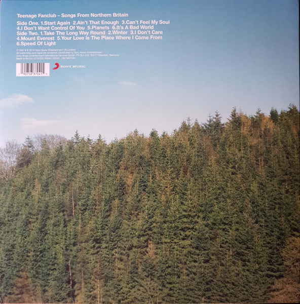 Teenage Fanclub Songs From Northern Britain LP Album Reissue Remastered 180g Vinyl + 7