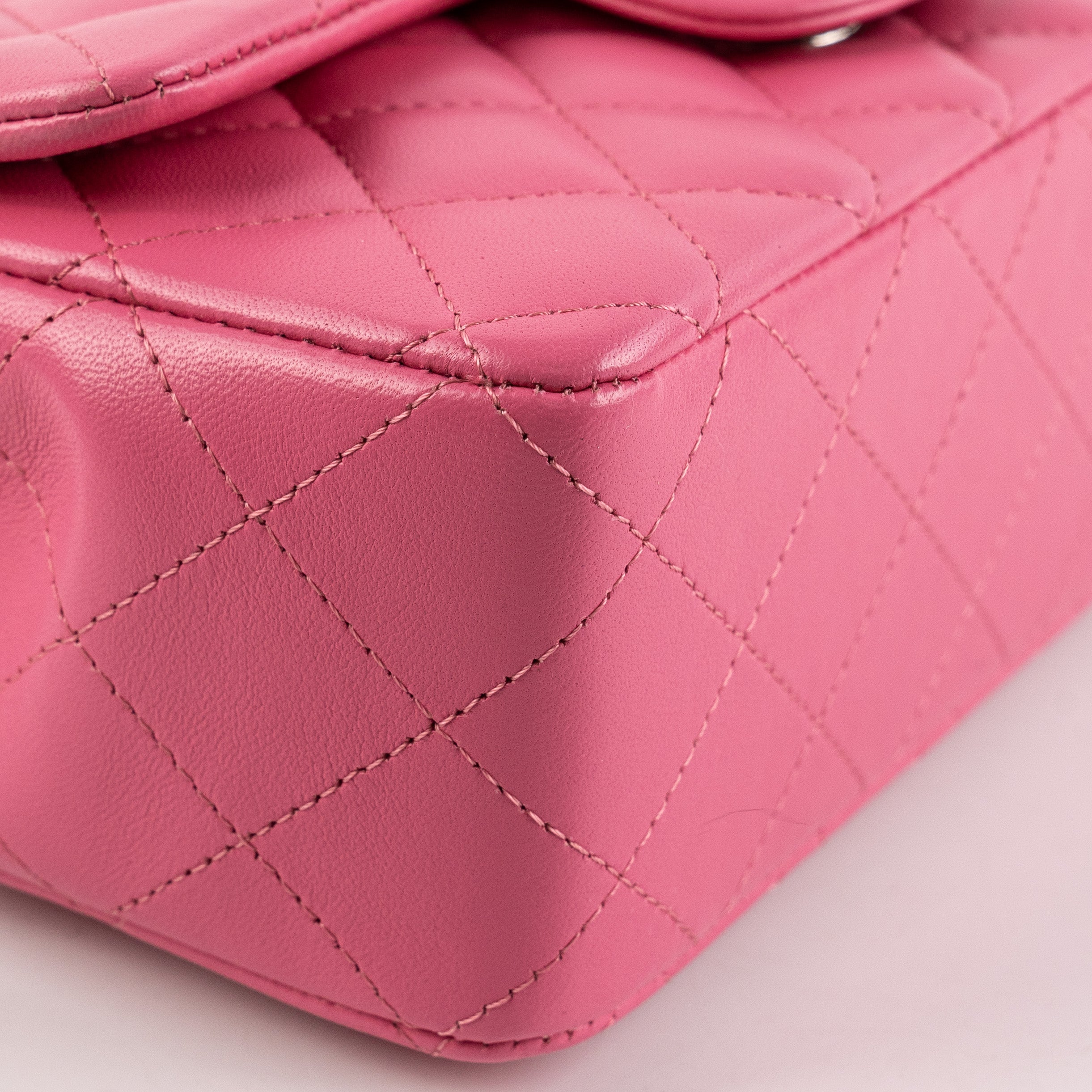 Chanel Mini Rectangle Lambskin Pink Crossbody Bag - Luxury Designer Handbag for Women | Perfect for Date Night, Parties & Special Occasions