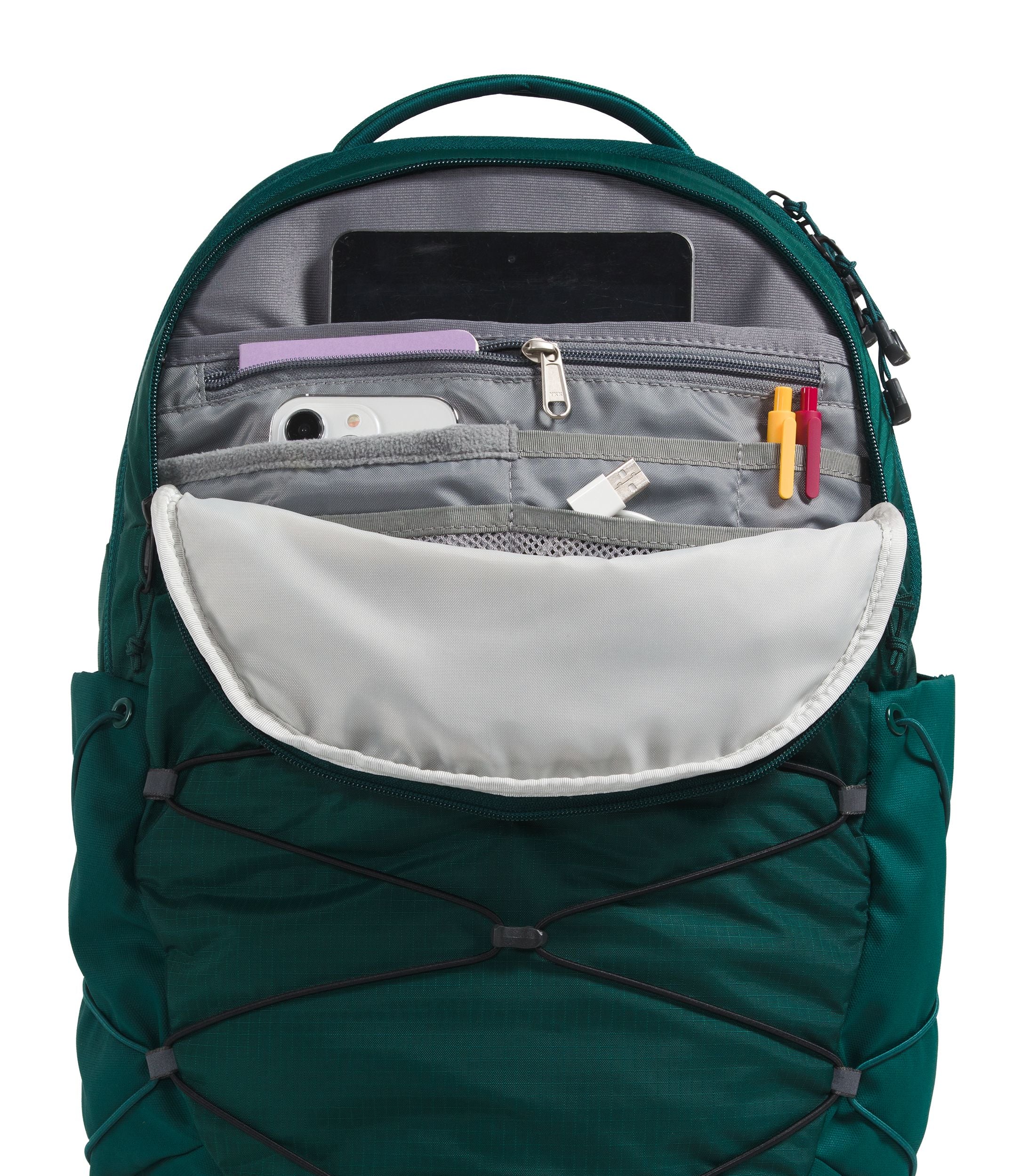 The North Face Women’s Borealis Backpack - Lightweight Hiking Daypack for Outdoor Adventures, Travel & School - Durable Water-Resistant Design with Laptop Sleeve