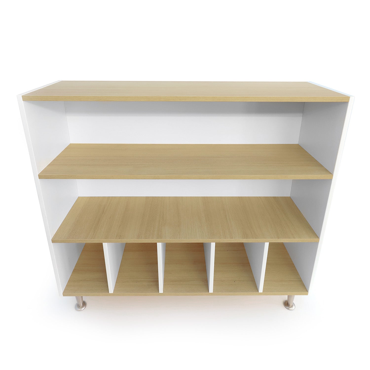 Elevated™ Cubby and Shelf Cabinet WB1952 - Stylish Storage Organizer for Home, Office, and Kids Room - Perfect for Books, Toys, and Decorative Display