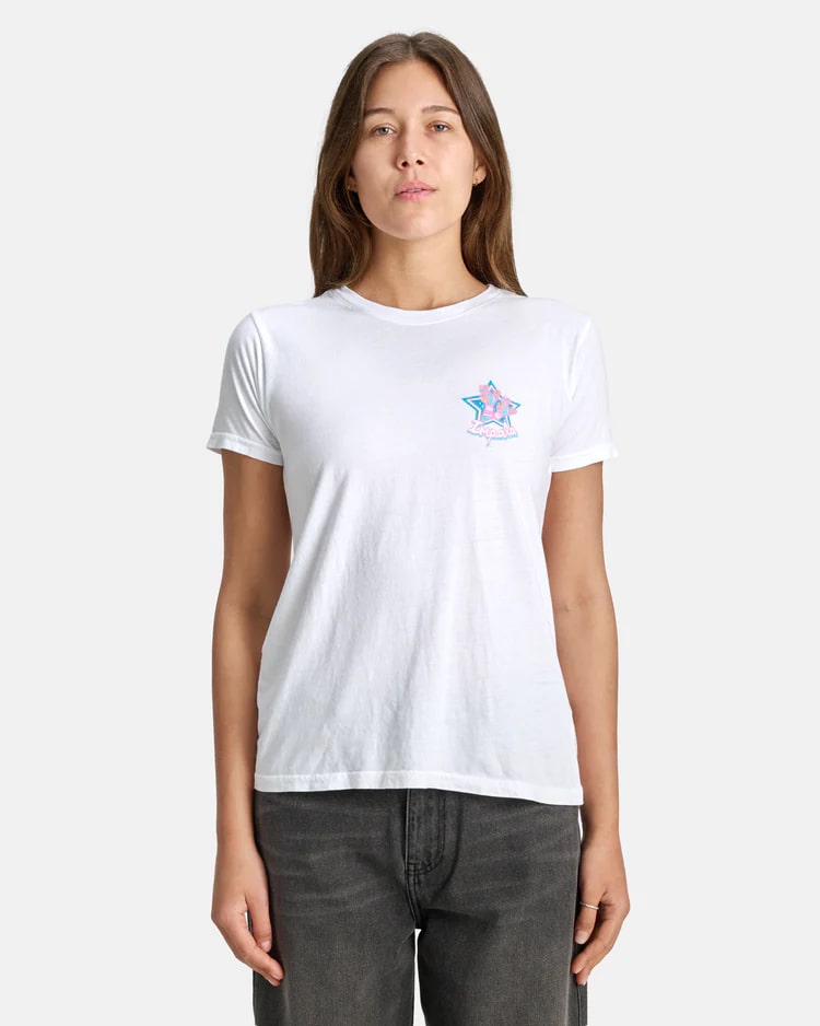 Impala Quad Skate Tee - Women's Graphic Roller Skating T-Shirt for Rink & Outdoor Skating - Casual Streetwear & Skate Park Fashion
