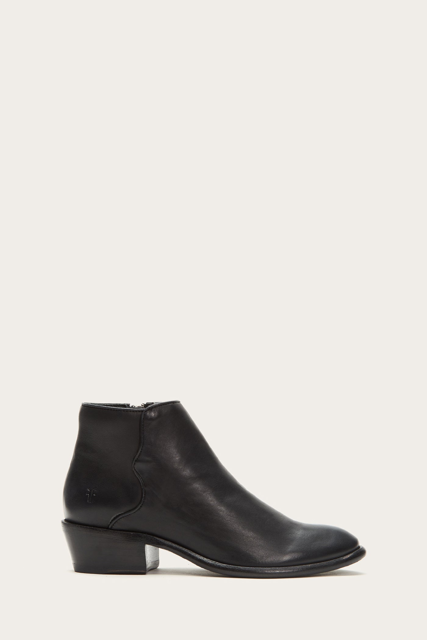 Vintage Carson Piping Bootie - Authentic Pre-Owned Leather Ankle Boots for Women | Perfect for Casual Outfits, Date Nights & Fall Fashion