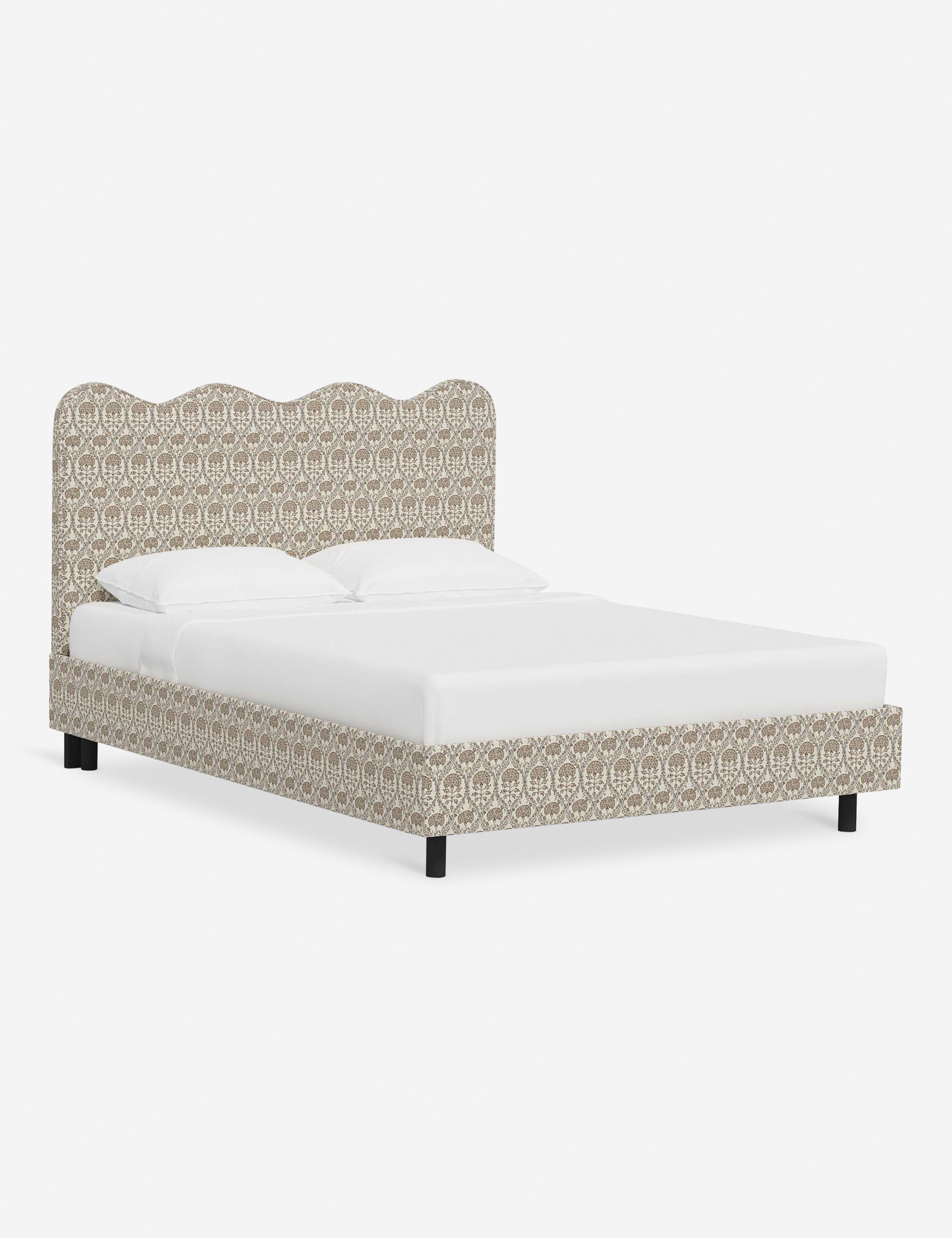 Clementine Platform Bed Frame - Modern Wooden Bed with Headboard & Storage Options | Perfect for Small Spaces, Guest Rooms & Minimalist Bedrooms