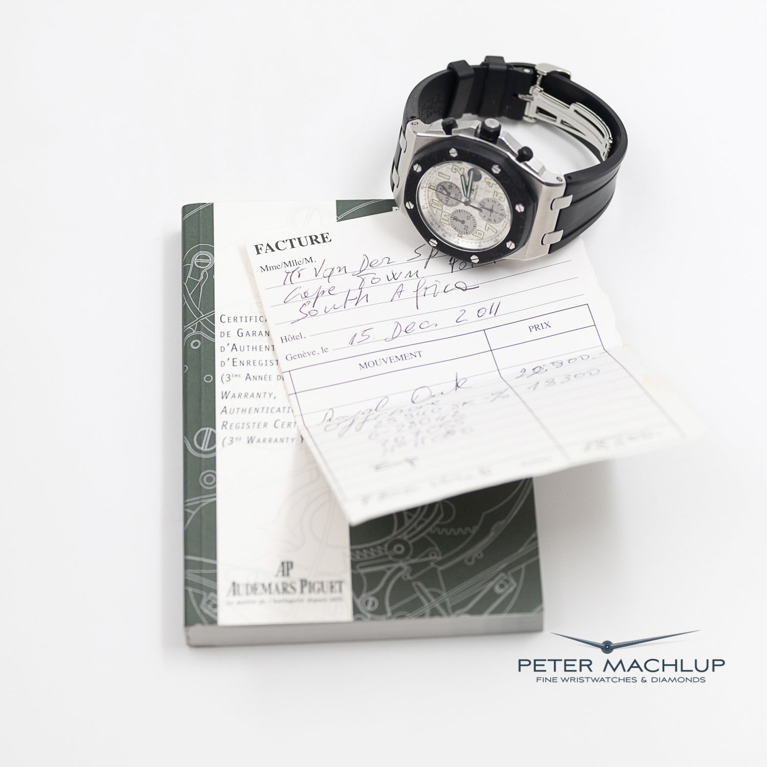 Audemars Piguet Royal Oak Offshore Chronograph Men's Watch 2011 Model - Luxury Sports Timepiece for Business, Gala & Everyday Wear