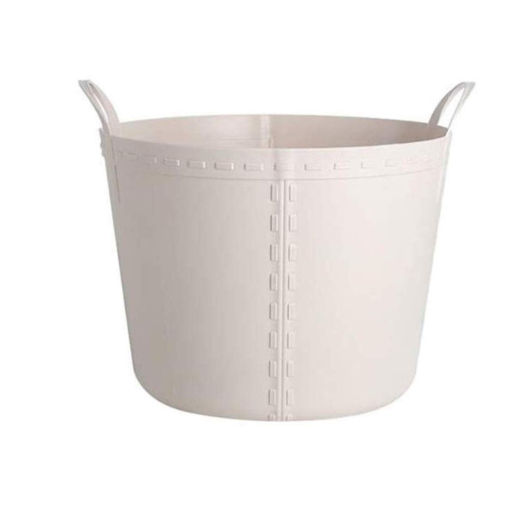 Foldable Storage Basket - Collapsible Laundry Hamper with Handles, Waterproof Plastic Clothes Organizer for Home, Bathroom & Travel | Portable Storage Solution for Clothes, Toys & Household Items