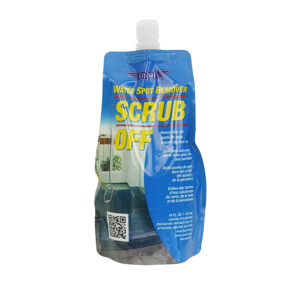 Ettore Scrub Off Stain Remover - Powerful Cleaning Solution for Tough Stains on Tile, Grout & Surfaces | Perfect for Kitchen, Bathroom & Outdoor Use