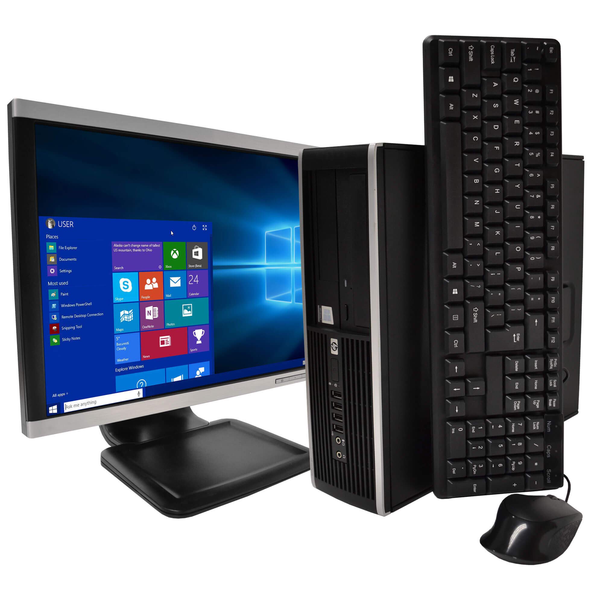 Renewed HP Elite 8100 Desktop Computer with Intel Core i5 3.2GHz, 8GB RAM, 2TB HDD, 22