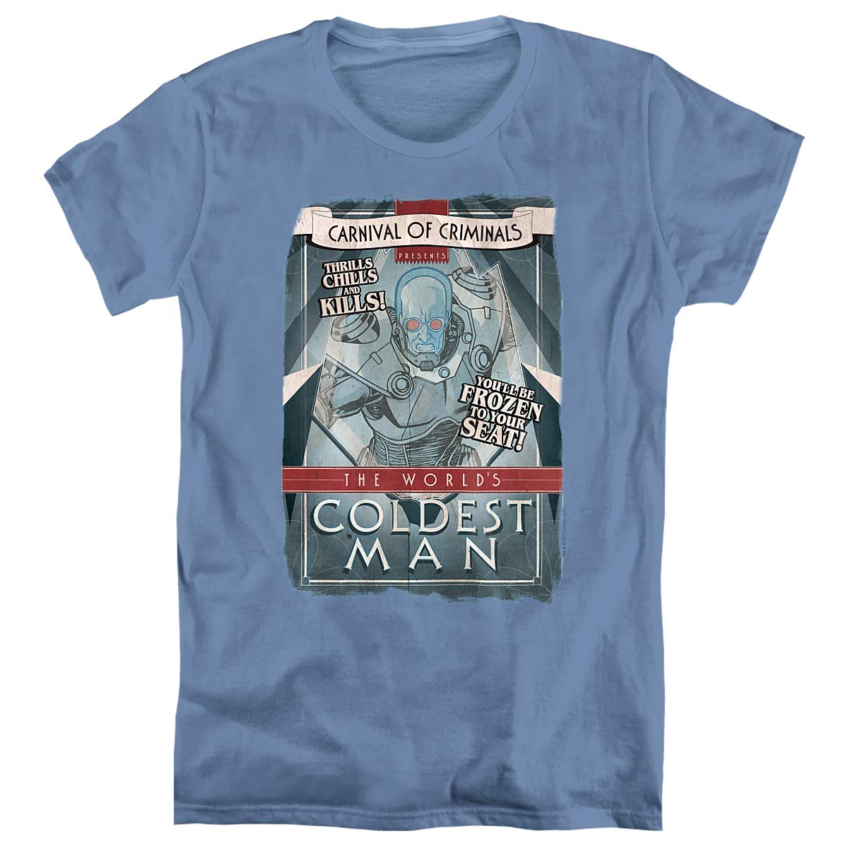 Batman Coldest Man Women's T-Shirt | Superhero Graphic Tee for Fans | Casual Wear & Cosplay Outfit