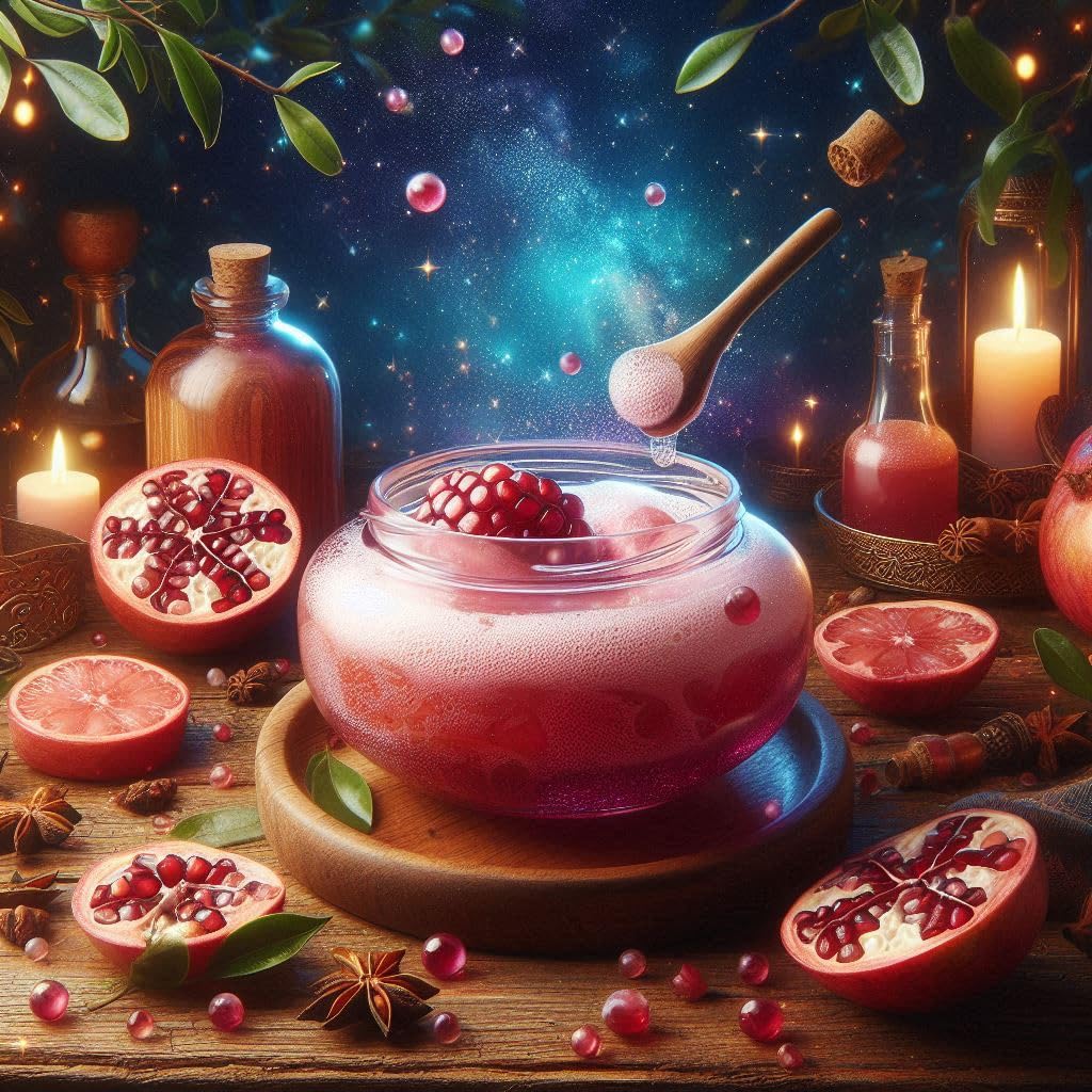 LOVU Revitalizing Pomegranate Bliss Body Wash - Hydrating & Refreshing Shower Gel for Soft Skin - Antioxidant-Rich Formula for Daily Use - Perfect for Morning Wake-Up & Evening Relaxation