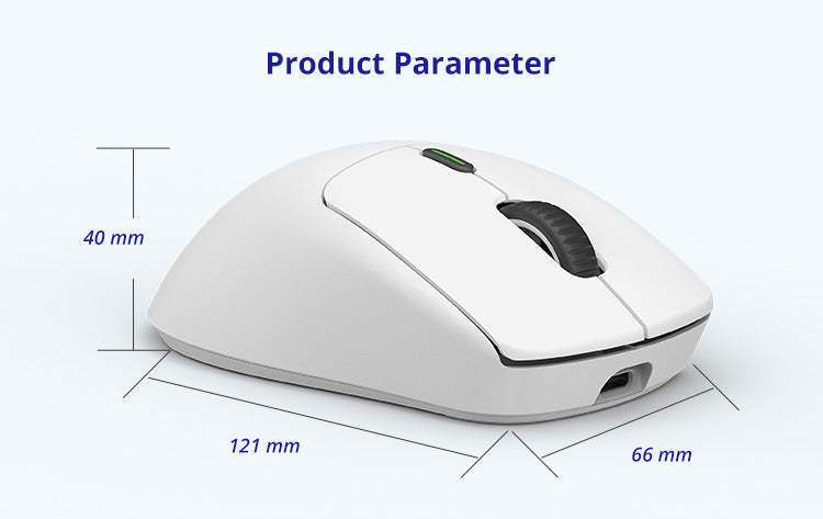 Waizowl OGM PRO Wireless Gaming Mouse - Lightweight Ergonomic Design, 16000 DPI, RGB Lighting - Perfect for FPS, MOBA, and PC Gaming at Home or Office