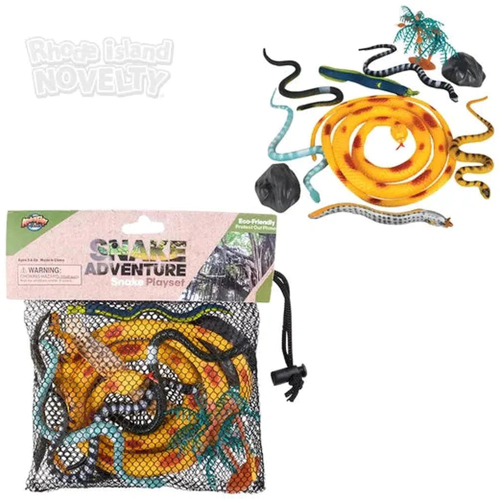 12-Piece Snake Mesh Bag Play Set - Durable & Safe Kids Toy for Outdoor & Indoor Play, Birthday Gifts, Sensory Development