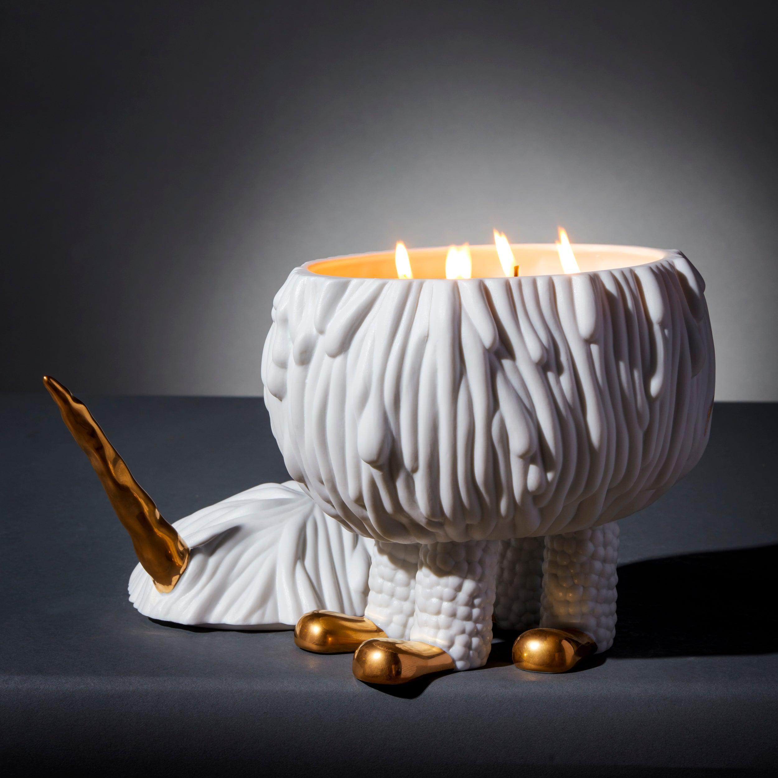 Haas Mojave Unicorn Scented Candle with 4 Wicks - Perfect for Home Decor, Relaxation & Gift Giving