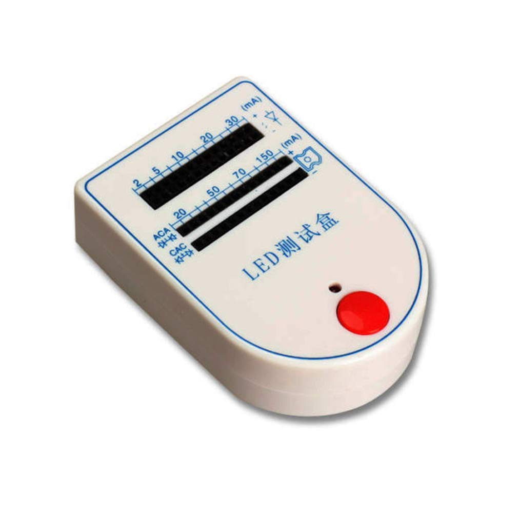 Hailege 2-Pack LED Test Box Tester (2~150mA) - Mini Portable Light Emitting Diode & Bulb Battery Tester for Cell Phone Repair, Electronics DIY, and Electrical Maintenance - Perfect for Technicians, Hobbyists & Home Use